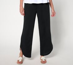 Why suit up in shorts for beach bistros or holiday barbecues when you can easily elevate the glam with these gauzy ankle pants?! And just like that, summer-outing 'fits just got so much more effortless -- and chic! From Denim & Co.® Fashions. Chic Linen Summer Bottoms, Lightweight Casual Bottoms For Vacation, Casual Lightweight Bottoms For Vacation, Lightweight Summer Bottoms For Vacation, Chic Summer Bottoms With Relaxed Fit, Summer Vacation Capri Length Bottoms, Chic Relaxed Fit Summer Bottoms, Lightweight Relaxed Fit Summer Bottoms, Lightweight Bottoms For Spring Vacation