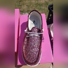 New In Box, Smoke Free, Pet Free Home Please Specify Box Or No Box When Ordering, Thank You! Glitter Shoes, Flat Shoes Women, Loafer Flats, Loafers, Thank You, Glitter, Women Shoes, Pet, Red