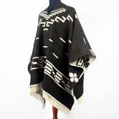 Clint Eastwood Poncho Serape replica handmade of Alpaca wool Unisex - – ECUALAMA Cowboy Poncho, Clint Eastwood Poncho, Clint Eastwood Western, Hooded Poncho, Colour Pattern, Fine Yarn, Clint Eastwood, Baby Alpaca, Fashion Lighting