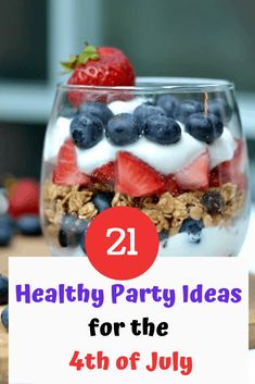 healthy party ideas for the 4th of july