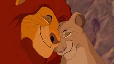 the lion and the mouse from disney's live - action movie, simba