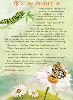 a book with an image of a butterfly and a caterpillar on it