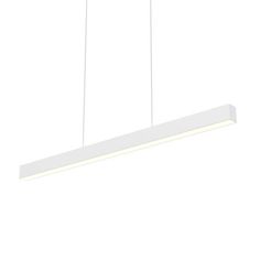 a white light hanging from the ceiling