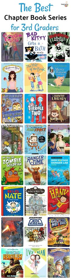 the best books for 3rd grade and 5th grade in each book, which are written by children