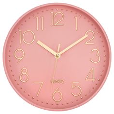 PRICES MAY VARY. 🕔Silent Non-Ticking Wall Clock: Precise Quartz Sweep Movement guarantees accurate time and absolutely silent environment. 🕔Elegant Design: Pink gold color makes it the perfect decorative wall clock for office, living room, classroom, bedroom, bathroom. Unlike other using cardboard as clock background that easy damaged in moisture and wet season, this clock back base are made of solid plastic, therefore remain well function and dry in any weather condition. 🕔Easy To Read: Sile Kitchen Rose Gold, Clock Background, Grey Wall Clocks, Kids Wall Clock, Functional Wall Art, Gold Wall Clock, Retro Wall Clock, Decorative Wall Clock, Clock For Living Room