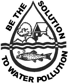 the logo for be the solution to water pollution