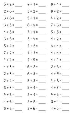 the addition worksheet is filled with two numbers and three times to make it easier for