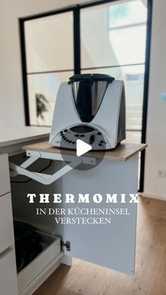 thermomix in der kucheninsel verstecken - video