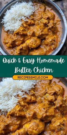 chicken and easy homemade batteren chicken in a bowl with rice on the side