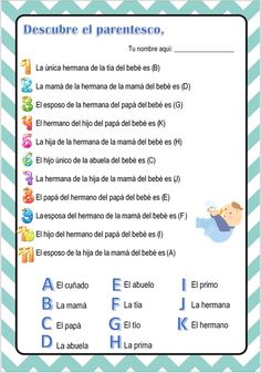 a blue and white chevroned pattern with words in spanish