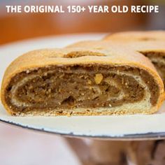 the original 150 - year old recipe has been cut in half and is ready to be eaten