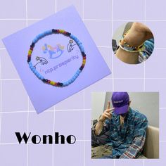 Monsta X, Beaded Bracelets, Beads