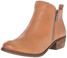 PRICES MAY VARY. Classic is trendy with the signature Basel Bootie by Lucky Brand Made of leather or suede uppers Dual side zip closures with round toe design Features lightly cushioned footbed for comfort Man-made outsole with stacked block heel measures 1.5" Kids Luggage, Ankle Bootie, Luxury Store, Basel, Toe Designs, Pharmacy Gifts, Ankle Booties, Side Zip, Lucky Brand