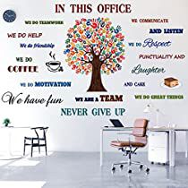 there is a tree with many different words on it and the word in this office