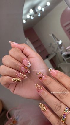 Nail Polish Art Designs, Acrylic Nail Shapes, Cow Nails, Asian Nails, Drip Nails, Glamour Nails, Soft Nails