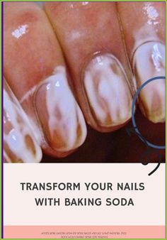 APPLY SOME BAKING SODA ON YOUR NAI by sarah Lee | This newsletter was created with Smore, an online tool for creating beautiful newsletters for educators, businesses and more Soda Nails, Baking Soda Nails, Diy Natural Detergent, Fruit Recipes Healthy, Nutrition Drinks & Shakes, Healthy Book, Healthy Lifestyle Quotes