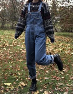 Black Courderoy Skirt, Cold Weather Outfits Bootcut Jeans, 70s Date Night Outfit, Overall With Crop Top, 80s Dungarees Outfit, Fall Fits Overalls, Cute Cottagecore Outfits Summer, Winter Overalls Outfit Grunge, Indie Aesthetic Outfits Plus Size