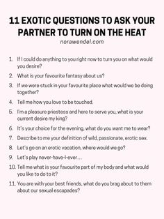 How To Initiate Physical Touch, Questions To Ask Your Partner, Gasping For Air, Intimate Questions, Romantic Questions