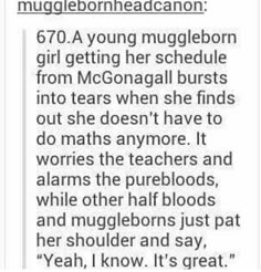 Muggleborn Headcanon, Funny Harry Potter Jokes, Harry Potter Feels, Harry Potter Puns, Harry Potter Comics, Harry Potter Ships, Potter Facts, Harry Potter Tumblr, Harry Potter Headcannons