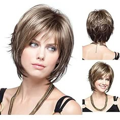 Kort Bob, Short Hair Wigs, Short Wigs, Hair Dos, Bobs Haircuts, Pixie Cut, Fine Hair, Synthetic Hair