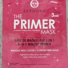 Nwt Sephora 3 Minute Primer Mask 5-In-1 Hydrates, Illuminates, Moisturizes, Brightens, Blurs Sets Makeup Cotton Extract And Reflecting Pigments Pink Cream Formula Brand New Unopened Package Sephora Mask, Glowing Skin Diet, Skin Tightening Mask, Glowing Skin Mask, Cleansing Mask, Day Glow, Skin Mask, Homemade Face Masks, Sephora Collection