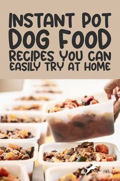 Instant Pot Dog Food Recipes You Can Easily Try At Home Instant Pot Dog Food Recipes, Dog Food Recipes Crockpot, Home Cooked Dog Food, Kitchen Hacks Food, Cook Dog Food, Make Dog Food, Diy Dog Food, Dog Biscuits Homemade, Healthy Dog Treats Homemade