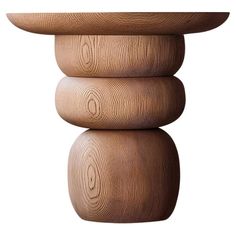 Joel Escalona Elefante Side Table 10, Sculptural Wood Rounds ————————————————————— The base product is made of solid red oak wood, available in natural or black tinted finishes. Other wood options are also available, which may affect the final price. —— Elefante Collection: A Harmony of Design and Heritage by NONO Crafting Elegance with a Modernist Touch NONO, renowned for its decade-long journey in redefining everyday beauty, introduces the Elefante Collection. This exquisite line is a symphony Circular End Table Wood, Elefant Side Table, Unusual Shape Side Table, Sculptural Side Table, Brutalist Side Table, Red Oak Wood, Brutalist Design, Long Journey, Design Movements