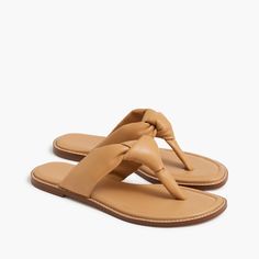 Uniqlo Bags, Tan Sandals, Gold Sandals, Jcrew Women, J Crew Factory, Espadrilles Wedges, Thong Sandals, Sandals Summer, Gladiator Sandals