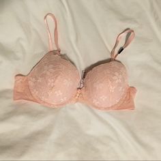 Bnwt Brand New With Tags Dream Angels Push-Up Bra From Victorias Secret. Light Pink Floral Lace. Adjustable Straps. Never Worn. Look In My Closet For The Matching Panties! Bundle The Set And Save! Lace Bra, Push Up Bra, Victoria's Secret Pink, Secret Pink, Floral Lace, Women's Intimates, Pink Floral, Push Up, Light Pink