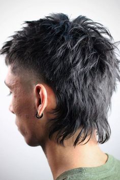 Modern Mullet Haircut, Punk Haircut, Short Mullet, Mohawk Mullet, Mohawk Hairstyles Men, Mens Haircuts Short Hair, 60s Hair, Mullet Haircut, Mohawk Hairstyles