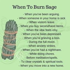 Sage Spiritual, Burn Sage, Smudging Prayer, Witch Crafts, Burning Sage, Sage Smudging