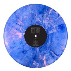 a blue record with the words pop hits on it