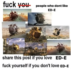 there are many different pictures with words on them that say, if you don't like people who don't like ed - e