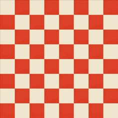 an orange and white checkerboard pattern that looks like it has been made out of paper