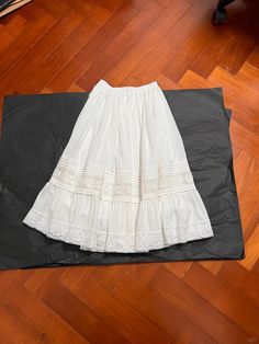 42769715790030 White Summer Petticoat Skirt, Summer White Cotton Petticoat, Cottagecore White Cotton Skirt, White Cotton Skirt-shape Petticoat, Jersey Pattern, Fairy Skirt, A Line Dresses, Skirt Women, Style Office