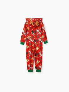 Onesies Pajamas, Paw Patrol Christmas, Antler Design, Christmas Onesie, Paw Patrol Nickelodeon, Reindeer Antlers, Family Pajamas, Children And Family, Matching Family Outfits