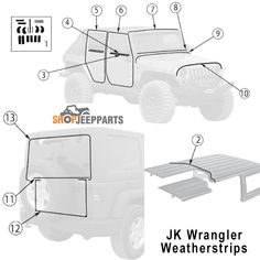 the parts for an off road vehicle