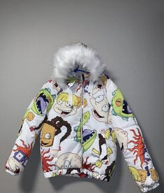 Woman’s￼ members only Cire Puffer Rugrats With Hoodie jacket Nickelodeon. New with tags the perfectly fitting outwear white any questions feel free to ask shipping priority mail Members Only, Hoodie Jacket, Nickelodeon, Puffer Jacket, Priority Mail, Vest Jacket, High Fashion, Puffer, Graphic Sweatshirt