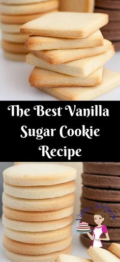 the best vanilla sugar cookie recipe