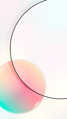 an abstract background with circles and lines in pastel colors, including black on white