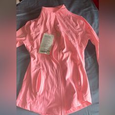 Size 4, Grand New,With Tags, Never Worn Lululemon Pink Define Jacket, Pink Define Jacket, Lululemon Pink, Lululemon Define Jacket, Define Jacket, Pretty Stuff, Suit Jackets, Blazer Suit, Lululemon Athletica