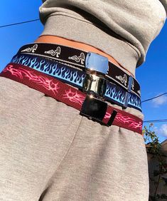 THE PINK Y2K BELT Cyberspace Shop Casual Blue Adjustable Belt, Y2k Goth Fashion, Belts Aesthetic, Y2k Belt, Alt Clothes, Pink Y2k, Blue Belt, Current Styles, Edgy Outfits