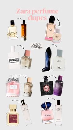 Zara Fragrance, La Rive Perfume, Kate Spade Perfume, Zara Perfume, Armani Parfum, Perfume Hacks, Ysl Perfume, Fragrances Perfume Woman, Perfume Collection Fragrance