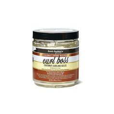 Aunt Jackie's Coconut Crème Curl Boss | Aunt Jackie's Aunt Jackie's Coconut Crème Curl Boss | Sally Beauty Curl Boss Aunt Jackie, Aunt Jackie, Gelee Recipe, S Curl, Blow Dry Hair, Hair Porosity, Hair Supplies, Sally Beauty, Bouncy Curls