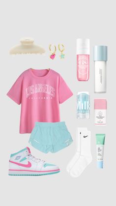 Cute Middle School Outfits, Shuffles Preppy, Preppy Outfits For School, Simple Outfits For School, Preppy Inspiration, Lululemon Outfits, Preppy Summer Outfits, Outfit Layout