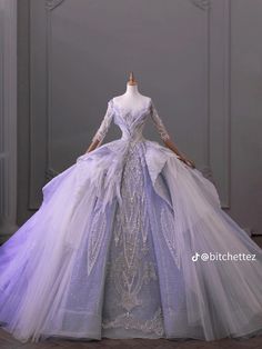 Lavender Ball Gown Princesses, White And Lilac Wedding Dress, Light Purple Wedding Dress Bride, Lavender Wedding Gown, Elegant Lavender Wedding Dress, Lilac Wedding Dress The Bride, Lavender Wedding Dress The Bride, Enchanted Ball Gown, Lilac Dress Outfit Wedding