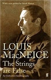 the cover of louis macniee's book, the strings are false