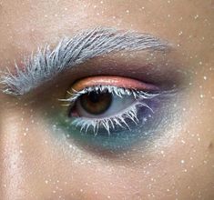 75 Best Halloween Makeup Ideas on Instagram in 2021 | Glamour Ice Makeup, Best Halloween Makeup, Urban Decay Moondust Eyeshadow, White Eye Pencil, Frozen Makeup, Halloween Makeup Witch, Mehron Makeup, Halloween Makeup Ideas, Cool Halloween Makeup