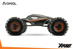 an orange and black remote control vehicle on a white background with the words x - king above it