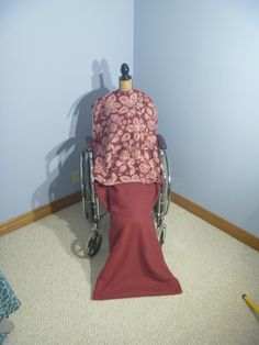 This is the perfect gift!!  A WHEELCHAIR LEG POUCH BLANKET and a "NO-SLIP" BLANKET!   The Leg Pouch encapsulates your lower legs and keeps the chilly drafts out, and the "No-Slip" Blanket covers your upper body and never falls down!  Do your legs get cold while sitting in your wheelchair...even with a blanket on?  The drafts and cold air always get in behind the lower part of your legs!  Finally no more cold legs with this POUCH LEG BLANKET!  It pairs perfectly with the "No-Slip" Blanket (short length) to keep your upper body warm too! Both are made of two layers of cozy fleece fabric for warmth and softness. The Leg Pouch Blanket has a roomy POUCH at the lower part of the blanket, to completely cover your legs below your knees.  There is gentle elastic at the top of the pouch, so it hugs Leg Pouch, Blanket Covers, Blanket Poncho, Blanket Cover, Poncho Cape, Body Warmer, Cold Air, The Pouch, Falling Down